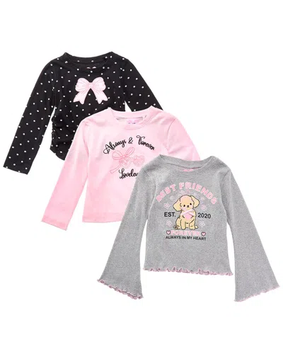 Freestyle 3pk Best Friends T-shirt In Multi