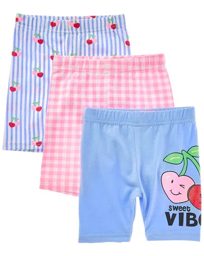 Freestyle 3pk Cherry Vibes Bike Short In Multi