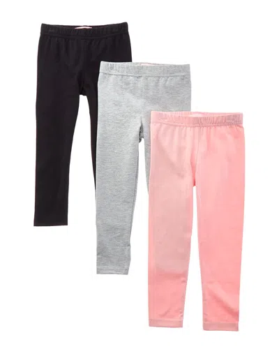 Freestyle Kids' 3pk Powder Pink Legging