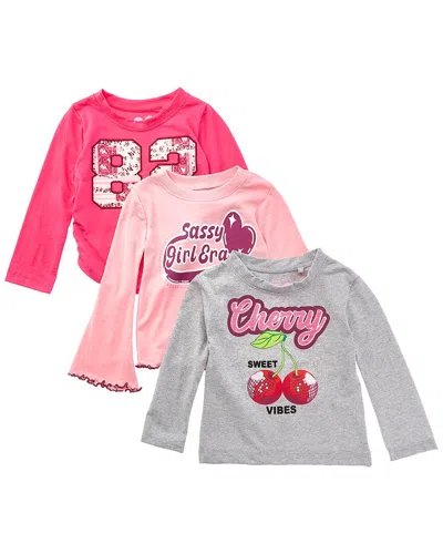 Freestyle 3pk Sassy But Sweet T-shirt In Multi
