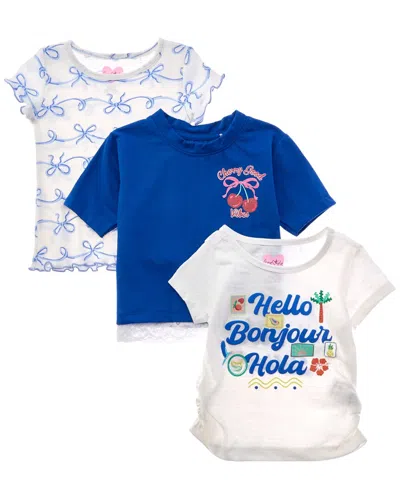 Freestyle 3pk Summer Vacation Top In Blue