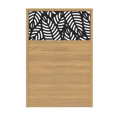 Freestyle 6 Ft. H X 4 Ft. W Vinyl Privacy Screen In Cypress