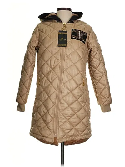 Pre-owned Freestyle Coat In Gold
