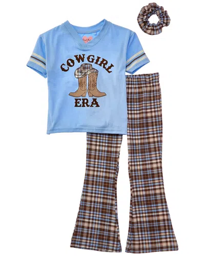 Freestyle Kids' Cowgirl Era 2pc Legging Set In Blue