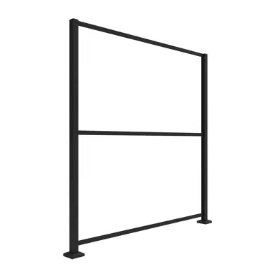 Freestyle Decorative Screen Frame Kit In Black