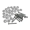 Freestyle Decorative Screen Panel Fastener Kit In Gray