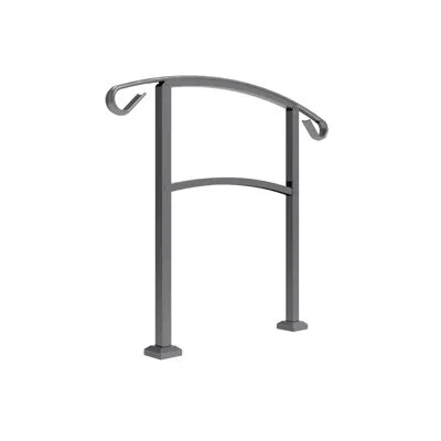 Freestyle Handirail 3-step Aluminum Rail Kit In Aged Bronze