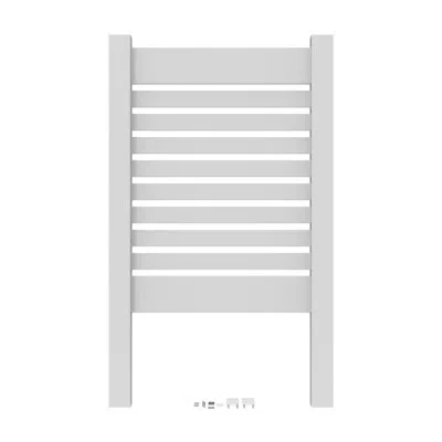 Freestyle Vinyl Utility Screen In White