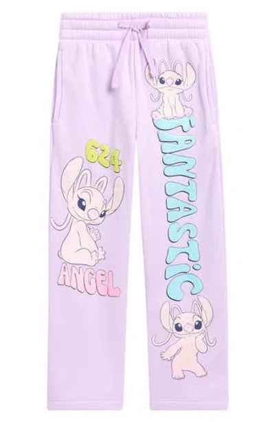 Freeze Kids' Disney Angel Sweatpants In Purple