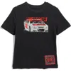 Freeze Kids' Nascar Embroidered T-shirt In Black