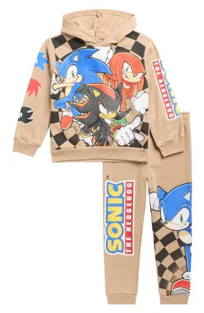 Freeze Kids' Sonic Hoodie & Joggers Set In Nude