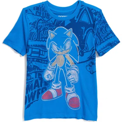 Freeze Kids' Sonic The Hedgehog Embroidered Graphic T-shirt