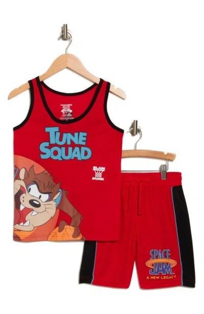 Freeze Kids' Space Jam™ Jersey & Shorts Set In Red