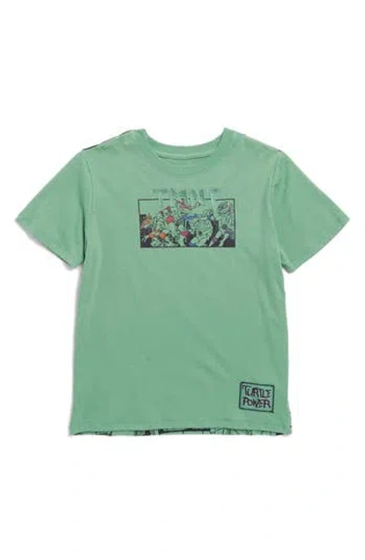 Freeze Kids' Teenage Mutant Ninja Turtles Graphic T-shirt In Nice Green