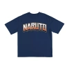 Freeze Little & Big Kid Boys Crew Neck Short Sleeve Oversized Naruto Graphic T-shirt In Blue
