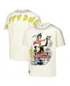Freeze Max Big Boys And Girls Cream Looney Tunes Hot Rod Daffy T-shirt