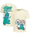 Freeze Max Big Boys And Girls  Natural Rugrats Rawr T-shirt In Natural