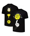 Freeze Max Big Boys And Girls Mickey Mouse Black Mickey Friends Let's Play T-shirt In Black