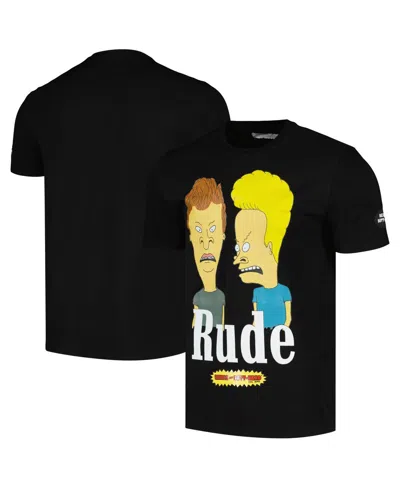 Freeze Max Men's And Women's Black Beavis And Butt-head Rude T-shirt