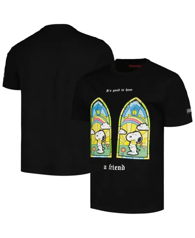 Freeze Max Men's And Women's Black Peanuts Snoopy A Friend T-shirt