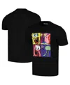 Freeze Max Men's And Women's Black Spongebob Squarepants Collage T-shirt In Black