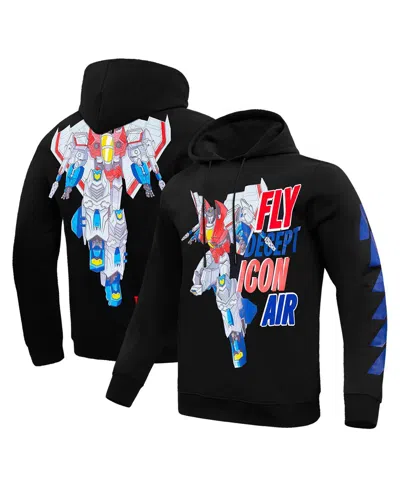 Freeze Max Men's And Women's Black Transformers Decepticon Air Pullover Hoodie