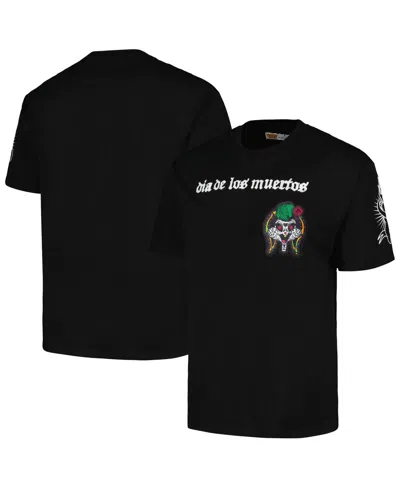 Freeze Max Men's And Women's  Black Looney Tunes Lola Bunny Dia De Los Muertos T-shirt
