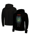 FREEZE MAX MEN'S AND WOMEN'S FREEZE MAX BLACK LOONEY TUNES TAZ SAVAGE HORROR PULLOVER HOODIE