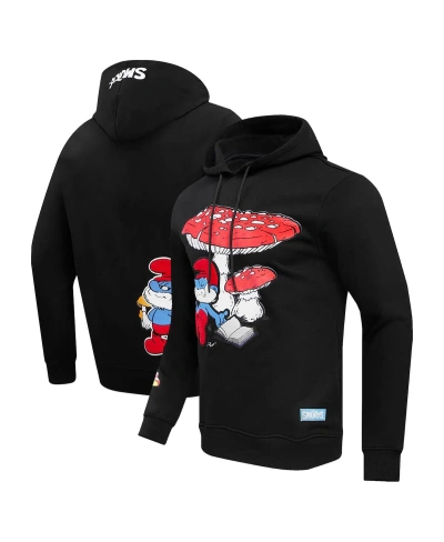 Freeze Max Men's And Women's  Black The Smurfs Papa Smurf Pullover Hoodie
