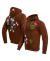 FREEZE MAX MEN'S AND WOMEN'S FREEZE MAX BROWN LOONEY TUNES SYLVESTER FULL-ZIP HOODIE