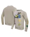 Freeze Max Men's And Women's  Khaki The Simpsons Racing Simpsons Pullover Sweatshirt In Khaki