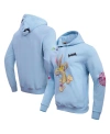 FREEZE MAX MEN'S AND WOMEN'S FREEZE MAX LIGHT BLUE LOONEY TUNES BUGS BOOGEY HORROR PULLOVER HOODIE