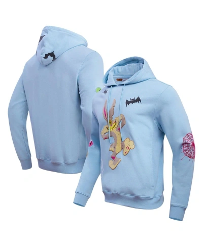 Freeze Max Men's And Women's  Light Blue Looney Tunes Bugs Boogey Horror Pullover Hoodie