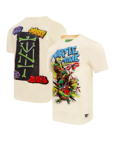 Freeze Max Men's And Women's  Natural Teenage Mutant Ninja Turtles Turtle Time Graphic T-shirt
