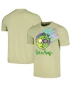 Freeze Max Men's And Women's  Olive Rick And Morty Morty T-shirt In Olive