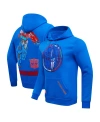 Freeze Max Men's And Women's  Optimus Prime Royal Transformers Roll Out Pullover Hoodie In Royal