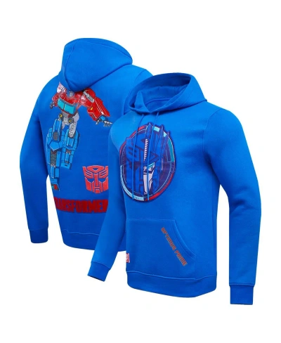 Freeze Max Men's And Women's  Optimus Prime Royal Transformers Roll Out Pullover Hoodie