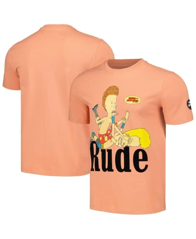 Freeze Max Men's And Women's  Orange Beavis And Butt-head Rude T-shirt