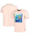 Freeze Max Men's And Women's  Pink The Simpsons Surfboarding T-shirt In Pink