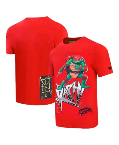 Freeze Max Men's And Women's  Red Teenage Mutant Ninja Turtles Raph Defender Graphic T-shirt