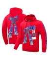 FREEZE MAX MEN'S AND WOMEN'S FREEZE MAX RED TRANSFORMERS MADE ON CYBERTRON PULLOVER HOODIE