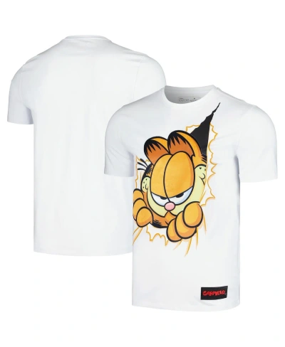 Freeze Max Men's And Women's  White Garfield Breakthrough T-shirt
