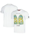 FREEZE MAX MEN'S AND WOMEN'S FREEZE MAX WHITE PEANUTS SNOOPY A FRIEND T-SHIRT