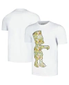 FREEZE MAX MEN'S AND WOMEN'S FREEZE MAX WHITE THE SIMPSONS POSTCARDS T-SHIRT