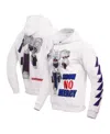 Freeze Max Men's And Women's  White Transformers No Mercy Pullover Hoodie In White