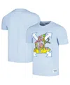 Freeze Max Men's And Women's Light Blue Looney Tunes Arrow Wile E. T-shirt In Light Blue