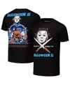 Freeze Max Men's Black Halloween Poster T-shirt