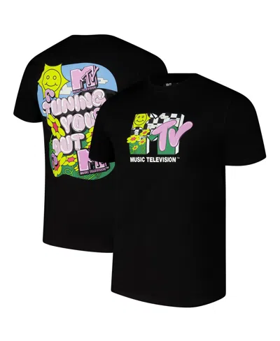 Freeze Max Men's Black Mtv Tuning You Out T-shirt
