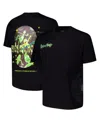 Freeze Max Men's Black Rick And Morty Art And Science Loose Fit T-shirt In Black