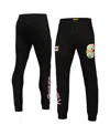 Freeze Max Men's Black Rugrats Fleece Jogger Pants In Black
